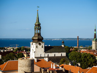 Obraz premium Old Tallinn. Estonia