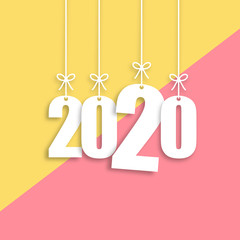 Happy New Year Vector Backgorund