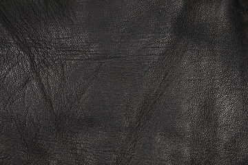 Fine genuine leather of a men's glove