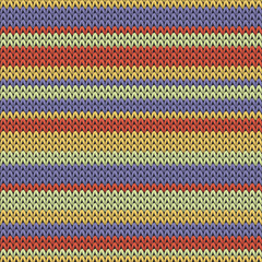 Fairisle horizontal stripes knitting texture 