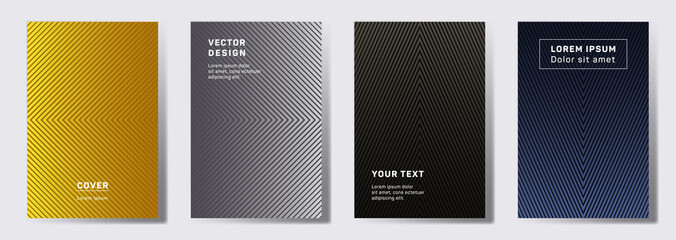 Geometric lines patterns with edges, angles.