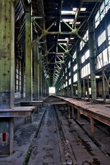 Old Industrial Rusty Architecture