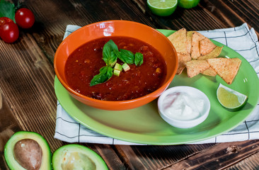 Mexican food - delicious tacos, burritos, fajitas, salads, soups, tortilla chip, nachos, shrimp