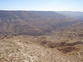 The temple ruins in jordan