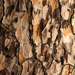  bark of maritime pine tree
