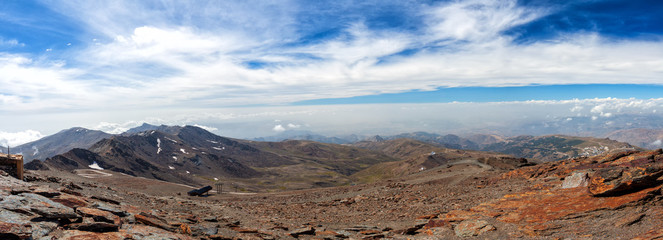Panormic dal Pico de Veleta - Sierr Nevada - Spagna
