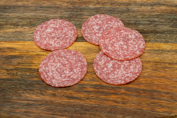 sliced salami 