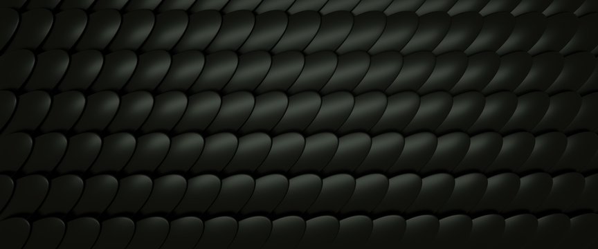 Fish  Snake Scale Pattern Texture  Illustration 3d Rendering