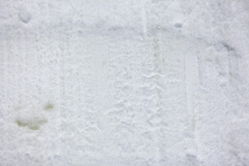 Snow texture background with copy space 