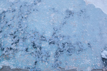 The old cement wall background