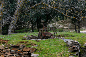 Landscape of the Montes de Toledo.