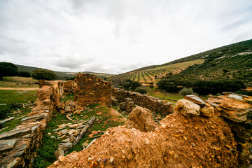 Landscape of the Montes de Toledo.