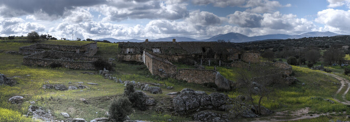 Landscape of the Montes de Toledo.
