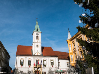 Korso in Varazdin during the Advent 2019, Croatia