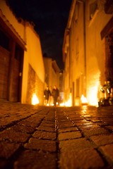 Rue ville Foix (tout foix tout flamme) - voyage déouverte tourisme feu
