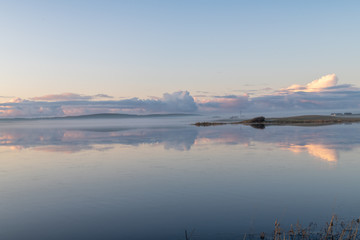 Orkney frost Loch