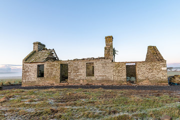 old uninhabited croft © edwin