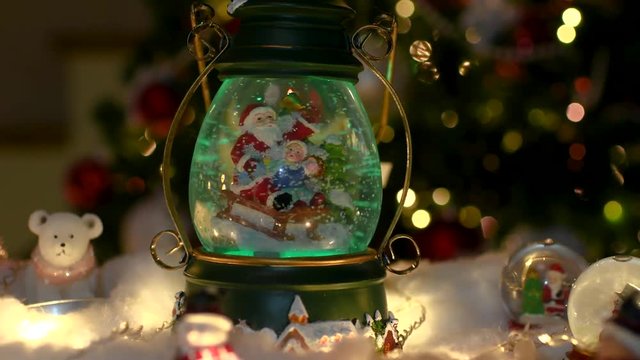Christmas decoration scene