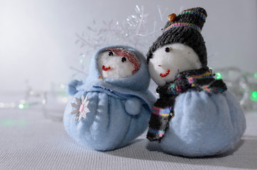 Christmas toys, beautiful blurred background, holiday.