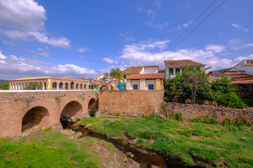 Historical city of Lencois, Chapada Diamantina, Bahia, Brazil