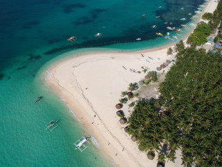 Aerial Shot of Daku Island, Siargao, The Philippines