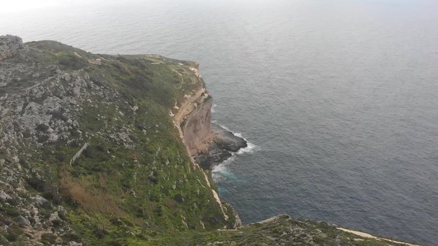 Dingli Cliffs by Drone