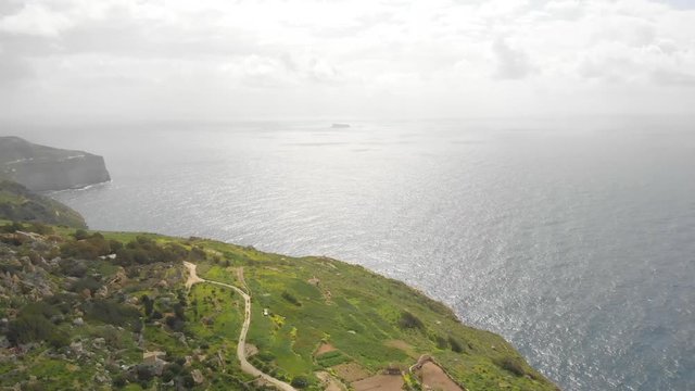 Dingli Cliffs by Drone