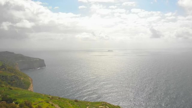 Dingli Cliffs by Drone