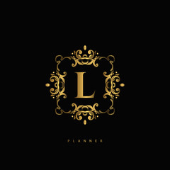 Logo Premium Luxury with Ornament