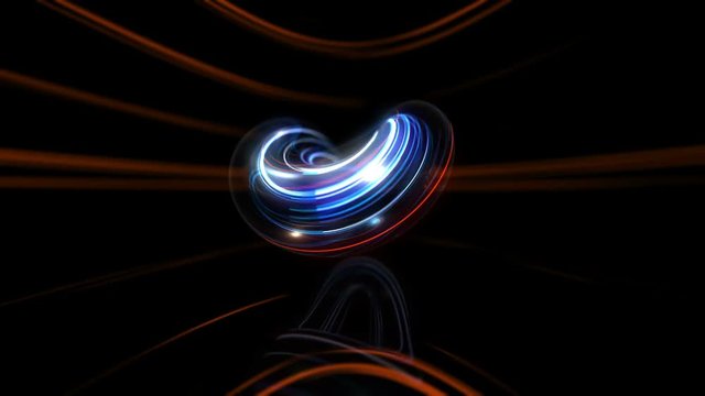 rotation 3d texture with moving color lines