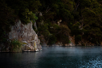 Hidden Lake  Rotorua New Zealand
