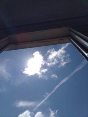 Fototapeta premium window in the sky
