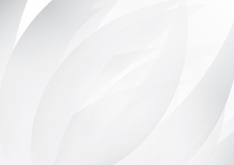 Abstract geometric white and gray color background. Vector, illustration.	
