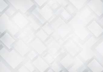 Abstract geometric white and gray color background. Vector, illustration.	