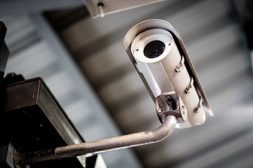 Outdoor security camera/cctv at public transportation