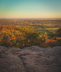 Portrait of Fall Landscape Near Ottawa, Ontario