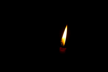 candle in the dark