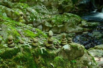 赤目四十八滝　初夏の渓流の情景＠三重県