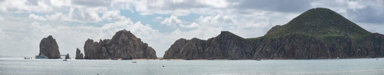 Panoramic View of Los Cabos in Mexico