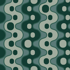 Abstract colorful drops. Vector spotty seamless pattern.