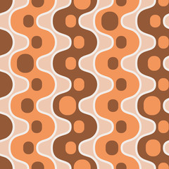 Abstract colorful drops. Vector spotty seamless pattern.