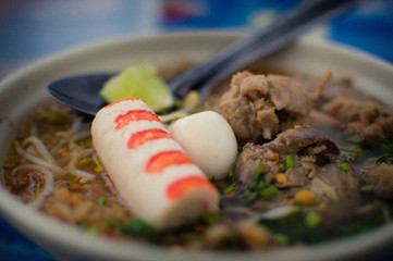 Mee Celup is a traditional dish in Kelantan, Malaysia. Its broth is full of sensational Asian taste.