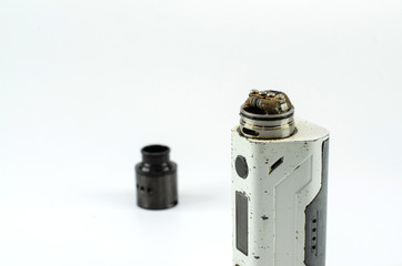 Electric cigarette isolated on white background