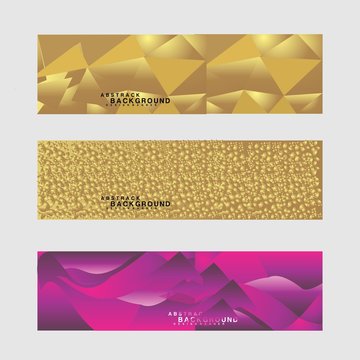 Abstract background banner design, with a simple and elegant design, using illustration eps 10