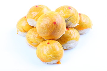 Chinese Pastry dessert festival China isolated on white background