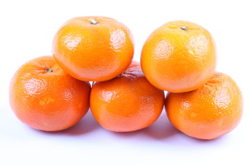 orange isolated on white background