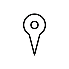 Location pin icon vector design