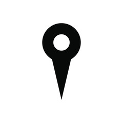 Location pin icon vector design