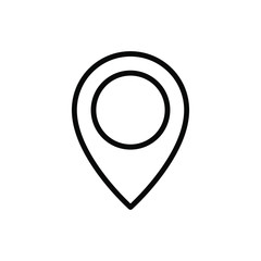 Location pin icon vector design