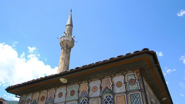 Alaca Mosque of Tetovo which built for Osman Pasha, Macedonia